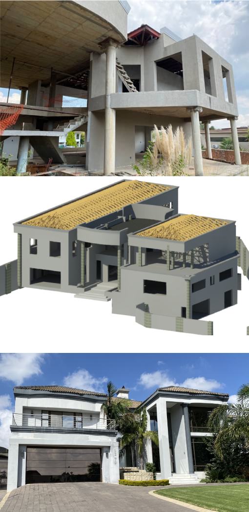 3d Laser scan revit model
